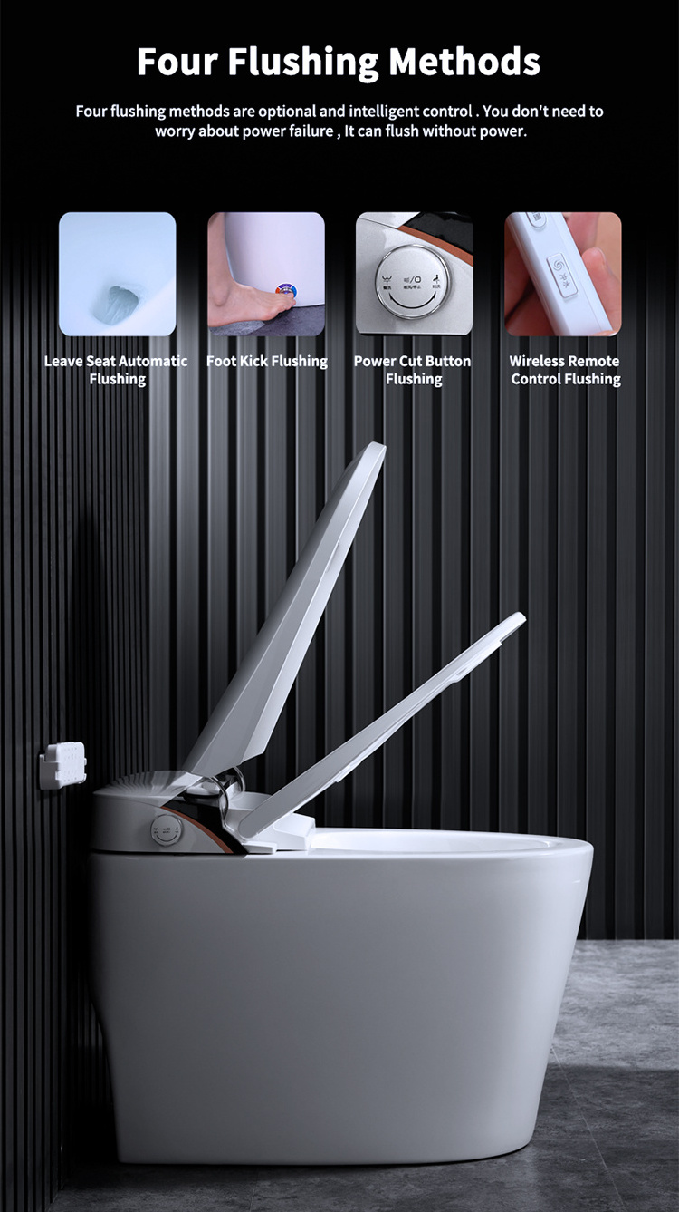 floor mounted  Bathroom  Toilet Wc Smart Intelligent Toilet Smart Toilet