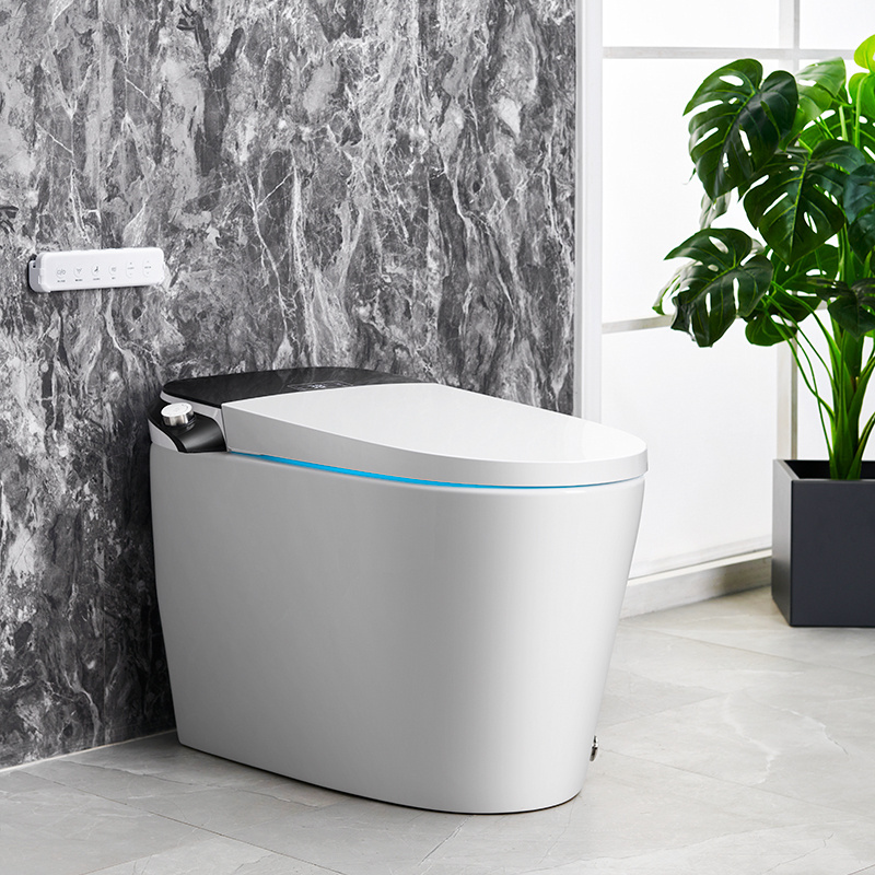 bathroom intelligent wc commode toilet automatic japanese smart auto sensor flush open electric toilet bowl