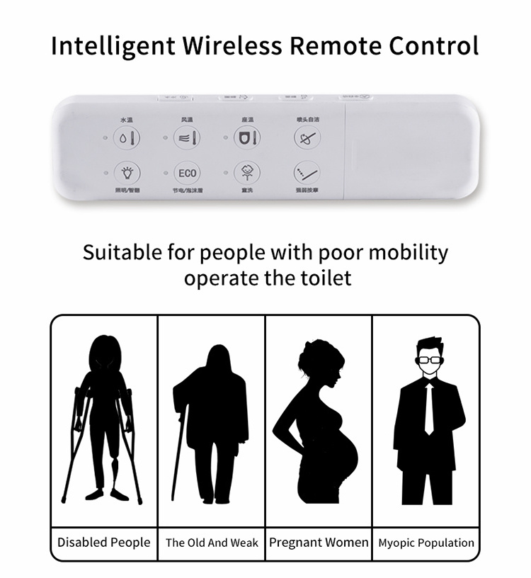 floor mounted  Bathroom  Toilet Wc Smart Intelligent Toilet Smart Toilet