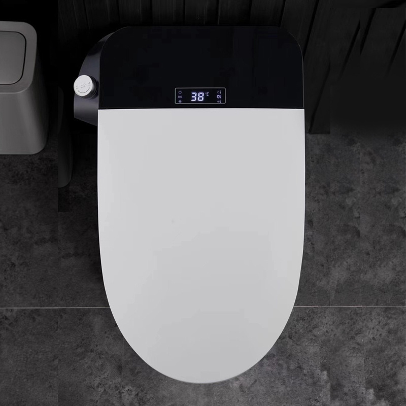 Luxury Automatic Intelligent Toilet Bathroom Sanitary Wares Floor mounted  Remote control Toilet Smart toilets