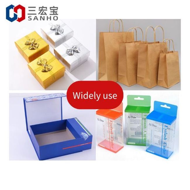 Color box edge sealing adhesion manual use water based liquid glue plastic paper glue