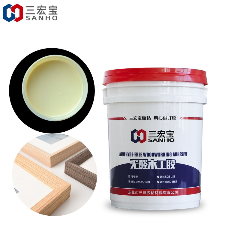 One-component glue solvent resistance adhesives cold pressed wood veneer yellow glue for wood assembly use