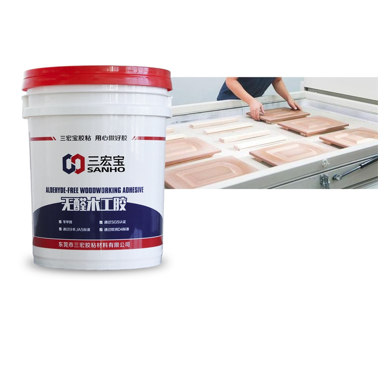 Eco-friendly One Component Water based glue PVC door adhesive vacuum Membrane Pressing Glue