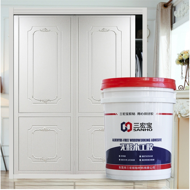 Eco-friendly One Component Water based glue PVC door adhesive vacuum Membrane Pressing Glue