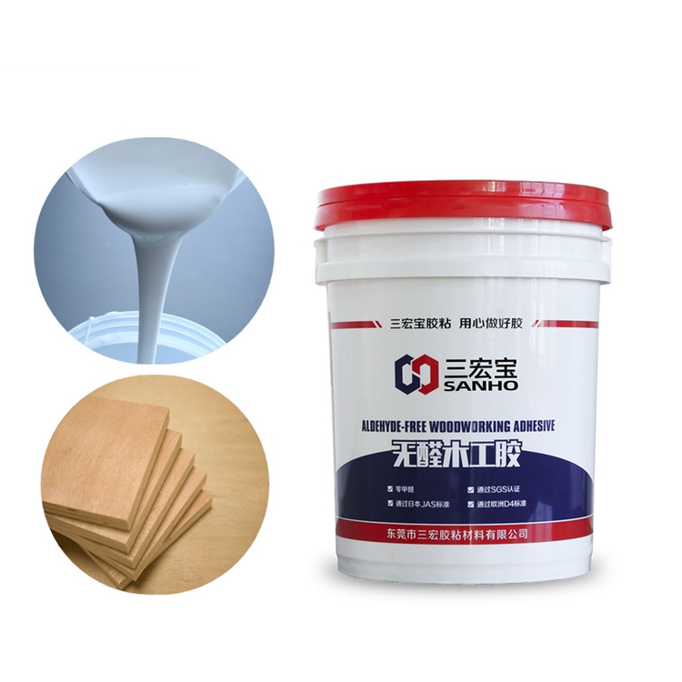 Strong bonding Performance Polyvinyl acetate emulsion water based white glue for MDF board,plywood