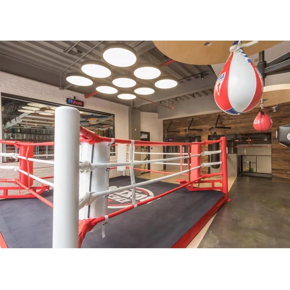 Factory high quality Wrestling AIBA approved MMA boxing ring used inflatable competition boxing ring for sale