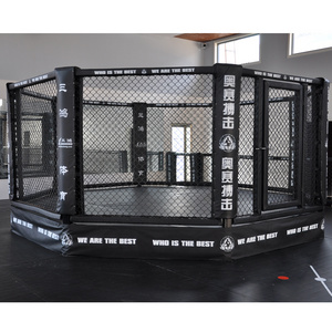 Hot Sale Boxing Equipment Octagon Floor Boxing Ring Wrestling Training MMA Cage