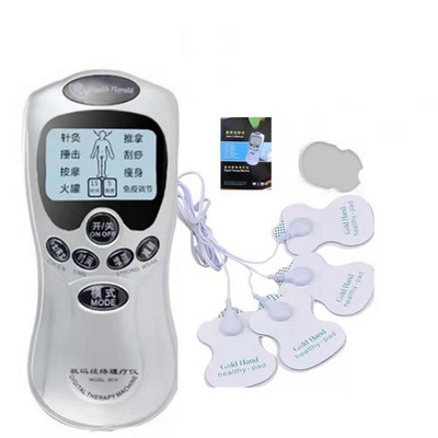 4 Pads Physiotherapy LCD Full Body Massager Tens Unit Acupuncture Electronic Digital Therapy Machine shoulder massager