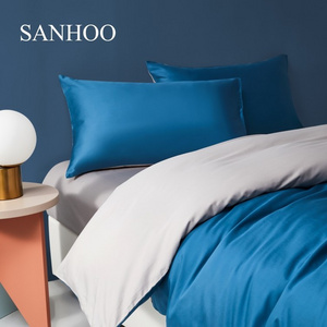 SANHOO Factory Direct Hotel Supplies Bedding 300TC High Quality Cotton Sheet Set With Pillowcases