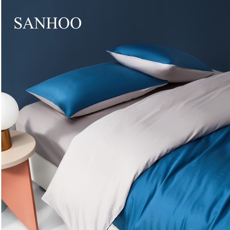 SANHOO Factory Direct Hotel Supplies Bedding 300TC High Quality Cotton Sheet Set With Pillowcases