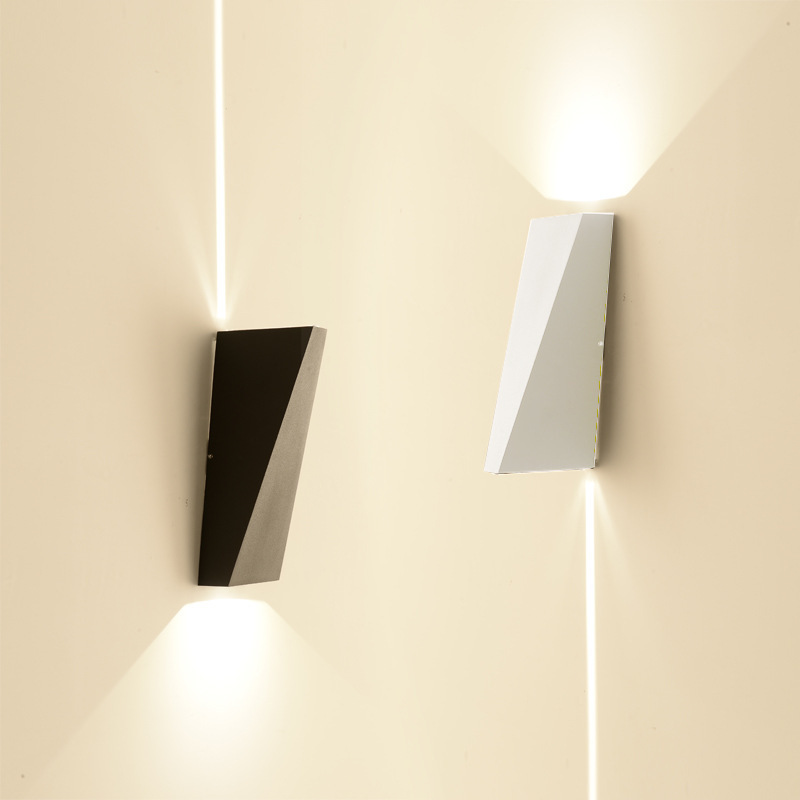 High Quality Art Modern Simple Led Wall Lamp Bedroom Flush Mount Wall Light Water Proof Decorative Lights With Warm Light