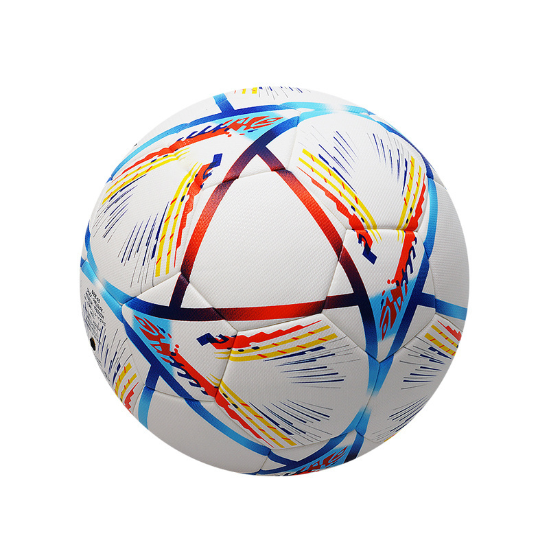 Wholesale 2022 Qatar Soccer Ball Football PVC/PU Soccer Ball Training Logo customization Official Size Football