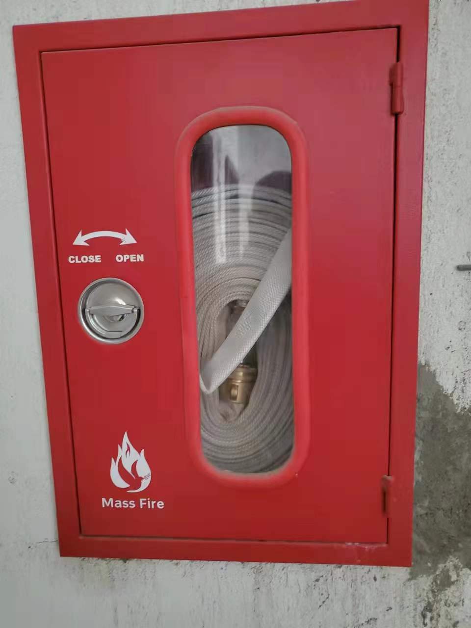 Stainless And Cast Iron Cabinet for Fire Hose and Fire Extinguisher And Fire Hose Reel cabinet