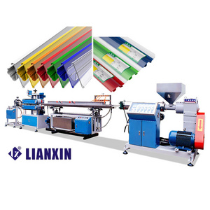 Supermarket PVC price holder extrusion machine PVC price holder tag making machine Made in China