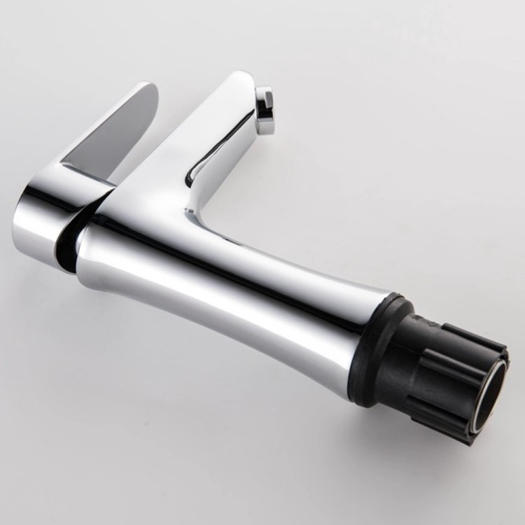 High quality low price brass single handle chrome bathroom faucet