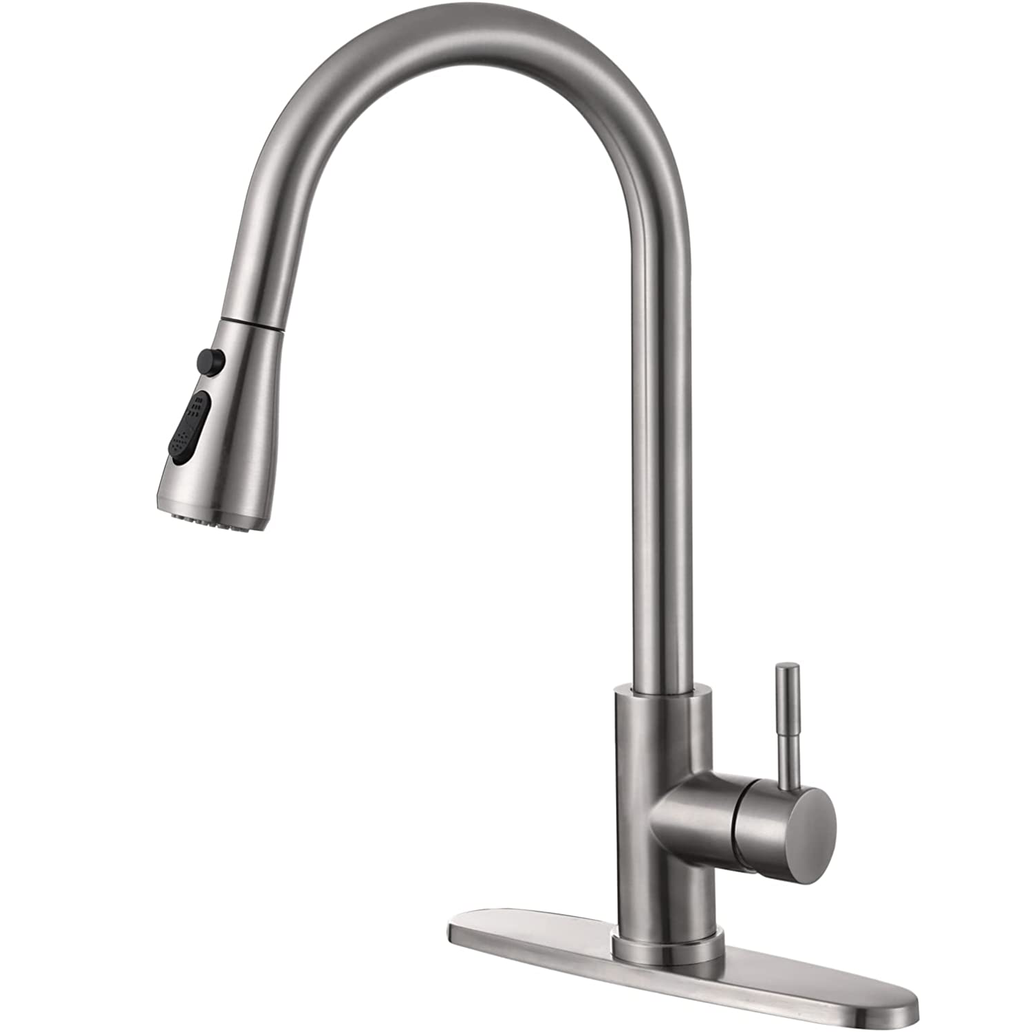 2023 kitchen faucet stainless steel 304 water tap modern kichen kitchen taps nickle pull out sprayer kitchen mixer sink faucets