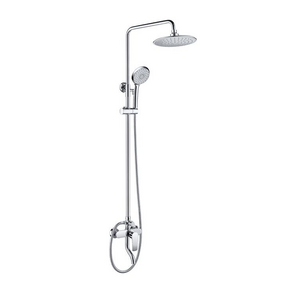 shower set wall mounted brass tap Bathroom taps brass kits rain rainfall showerset mixer faucet set douche set shower