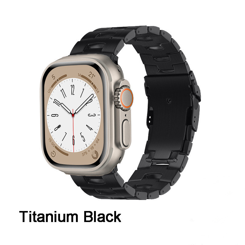 High Quality Pure Titanium Bands For Apple Watch Adjustable Strap for Apple Watch 41mm 45mm Removable Bracelet