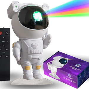 Christmas Resin Craft Galaxy Nebula Led Light Projector with Timer and Remote Starry Lamp USB Spaceman Night Lamp