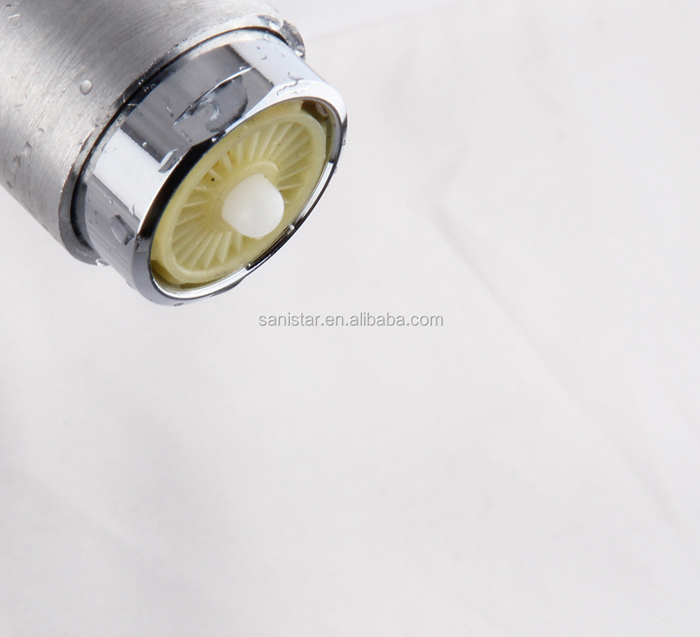 Universal water saving faucet aerator