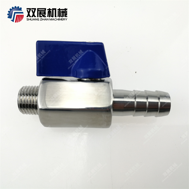 Stainless Steel 12mm Hose Barb to 1/4