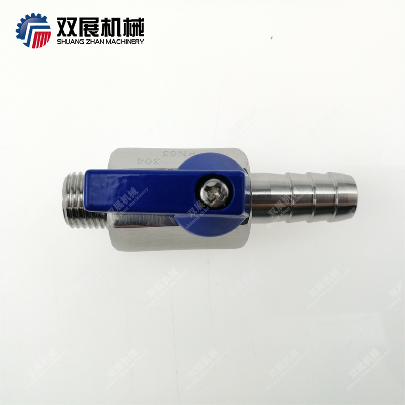 Stainless Steel 12mm Hose Barb to 1/4