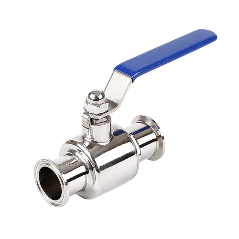 Sanitary Tri Clamp Ball Valve SS304  PTFE Seat 3/4