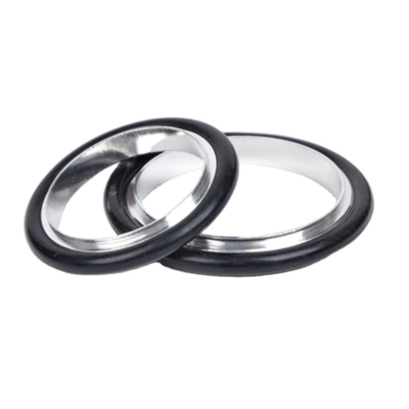 ISO-KF KF16 to KF50 Stainless Steel FKM Centering Ring Seal Assemblies Vacuum Fitting