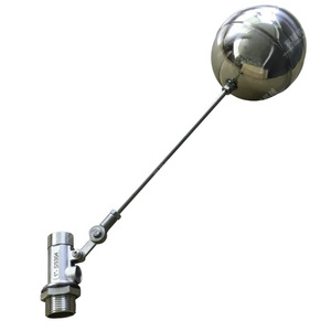 1/2"-2" BSP Floating Ball Valve Male Thread Stainless Steel Automatic Tank Pool Water Level Float  Valve