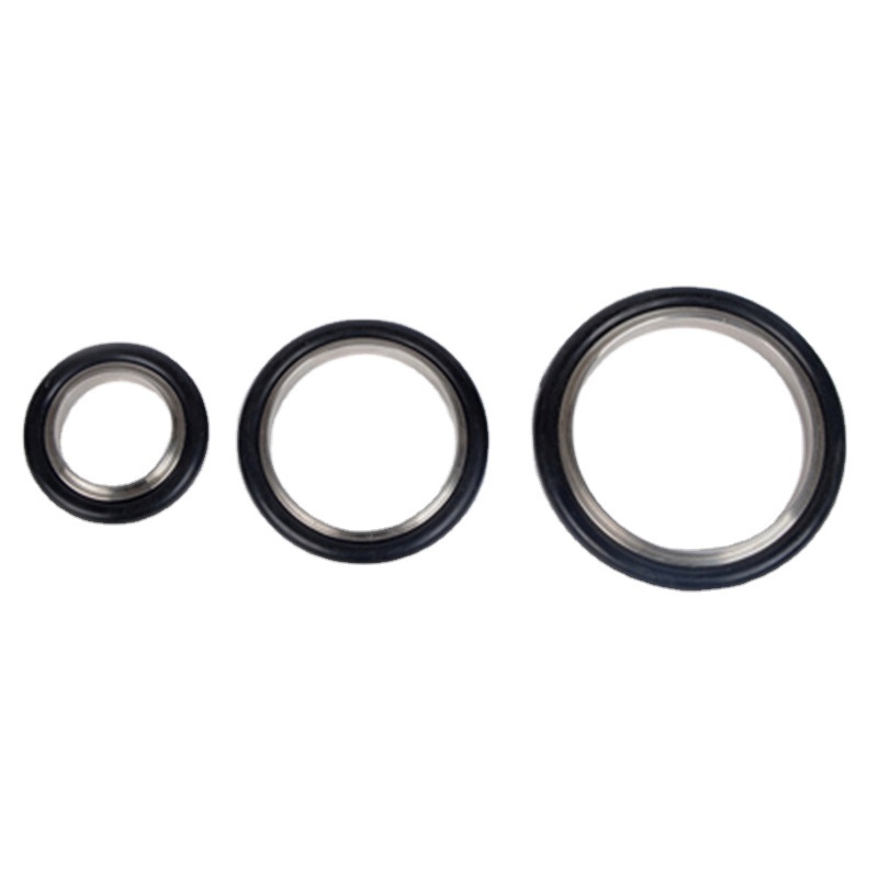 ISO-KF KF16 to KF50 Stainless Steel FKM Centering Ring Seal Assemblies Vacuum Fitting