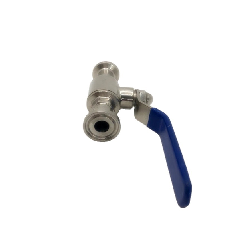 Sanitary Tri Clamp Ball Valve SS304  PTFE Seat 3/4