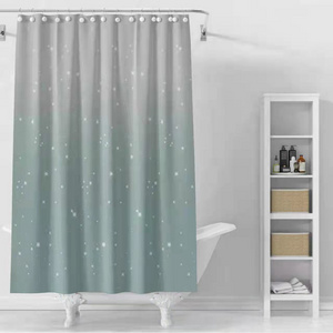 New Design Fantastic Star Unique Anti-Microbial Shower Curtain Partition Curtain