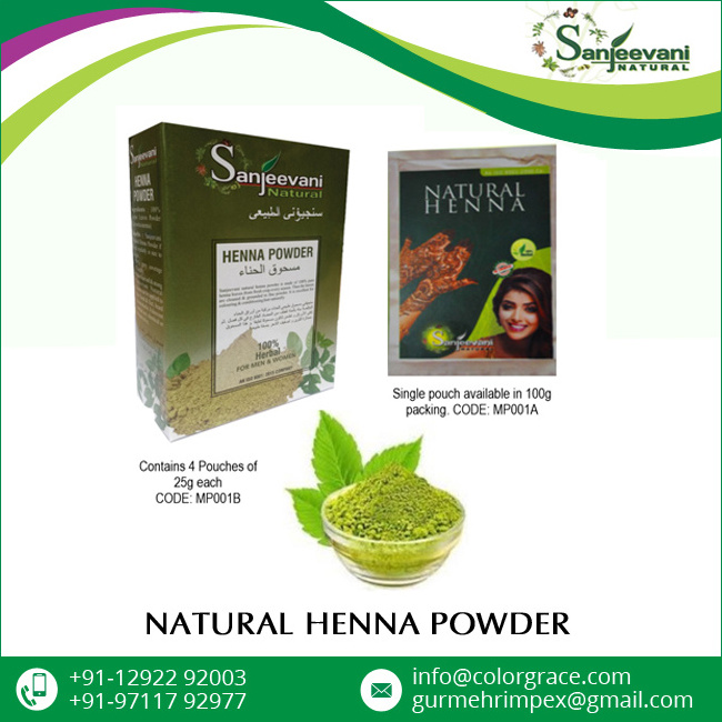 Henna Powder Natural Herbal to Prevent White Hair Powder Supply at Best Price black henna hair dye