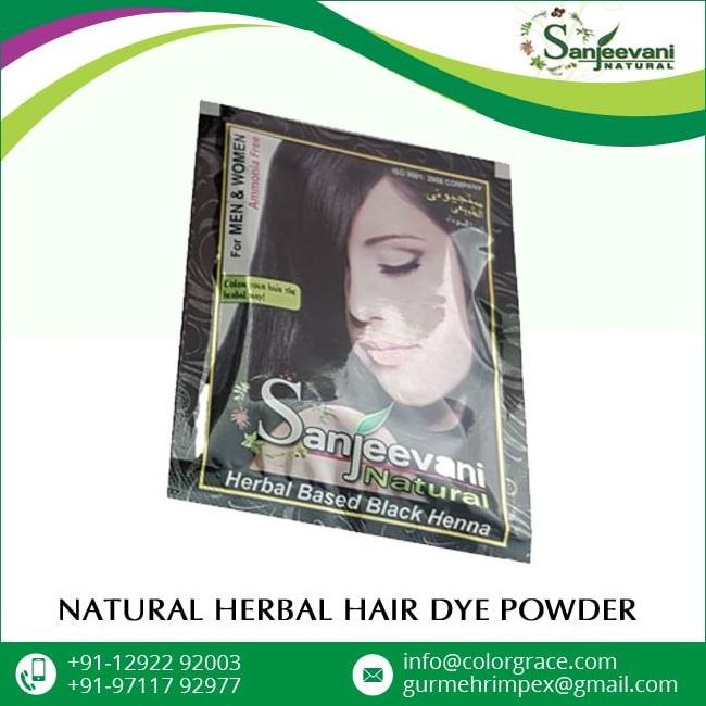 Top Henna Black Hair Dye Color With Rajasthani Henna Based Powder Color Supply In Bulk Price