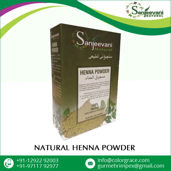 Top Supplier of Rich Quality Natural Herbal Henna Powder and hair henna powder hair color dye