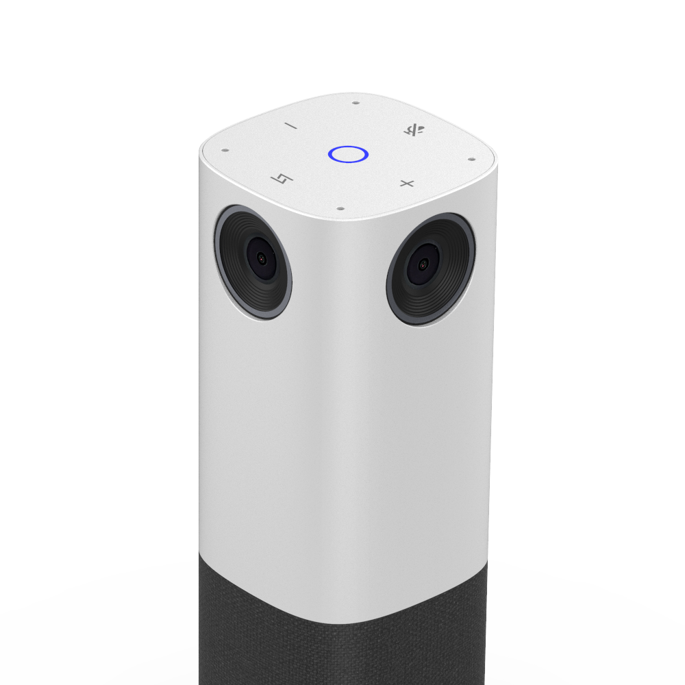 Ai All in one panorama meeting 360 cam with NPU video conference camera