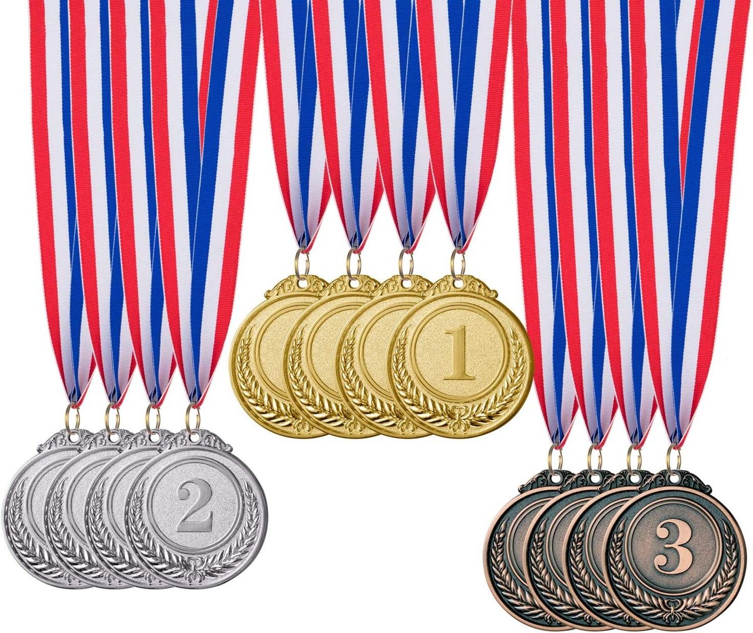 Medal Manufactures Cheap Price Gold Plated Custom Made 3d Blank Metal Sports Race Award School Medals