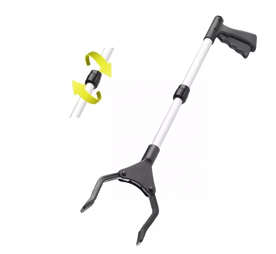 Foldable Grabber Reacher Extra Long Handy Trash Claw Grabber Litter Picker Trash Pick Up Reaching Tool