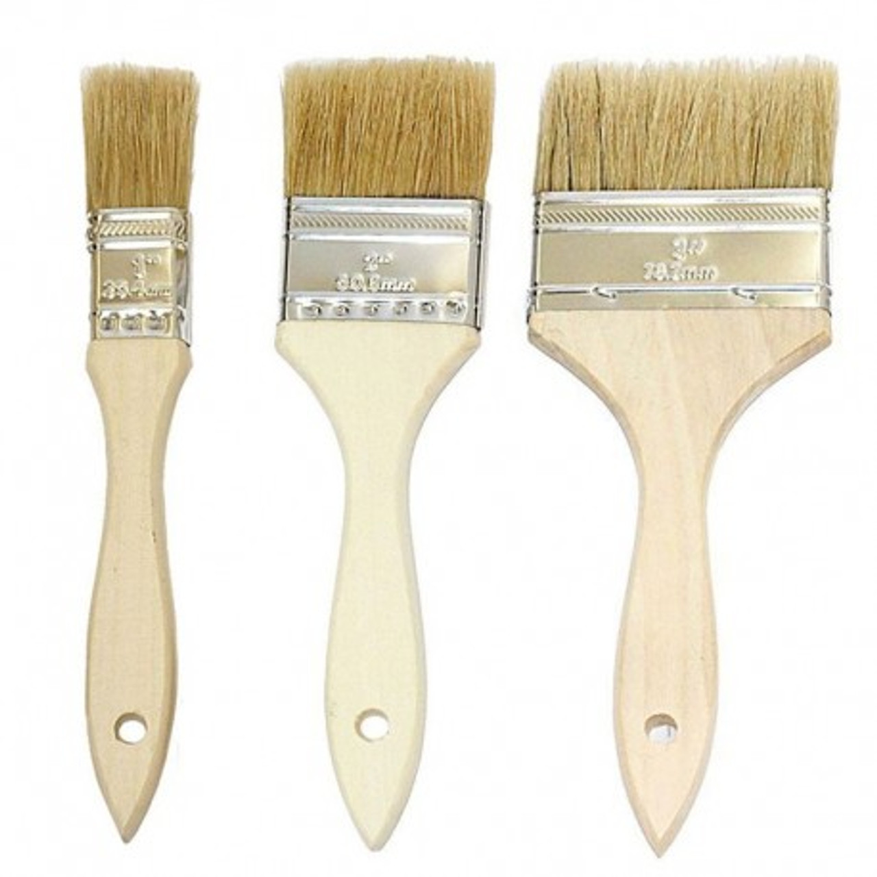 Promotion Popular  Chip Paint brush 2inch detail  wall professional white natural Utility painting brush