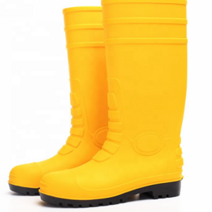 Puncture proof steel toe wellies work water boots rubber riding boots rubber boots