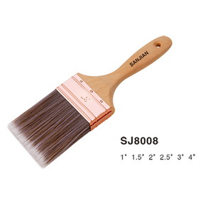 High Quality Custom Purdy Artist Painting Tools Wooden Handle Paint Brushes With Different Size