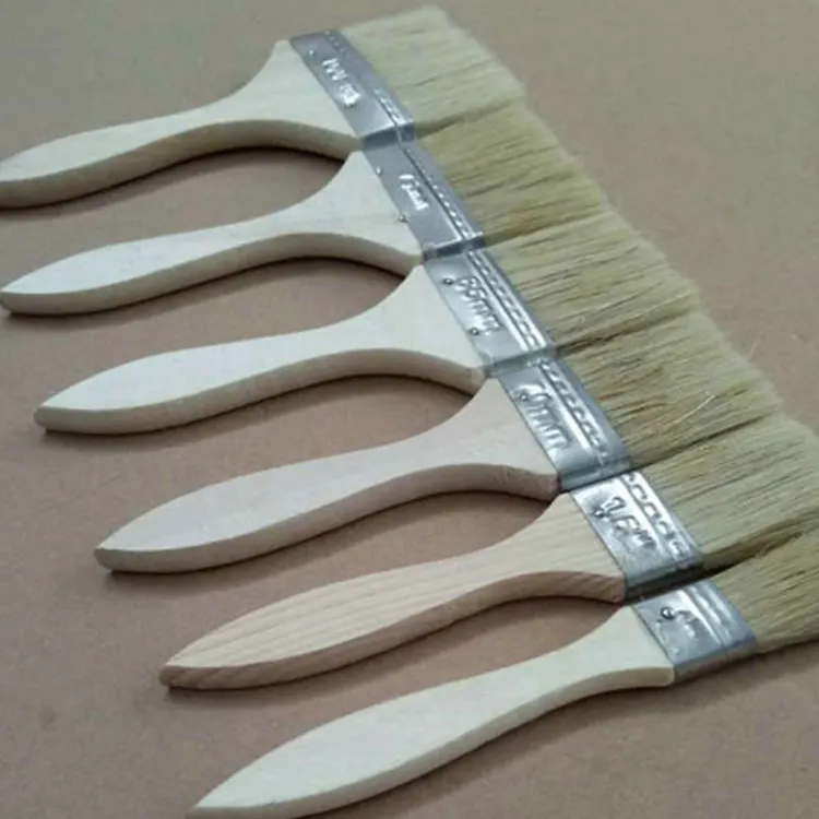 Promotion Popular  Chip Paint brush 2inch detail  wall professional white natural Utility painting brush