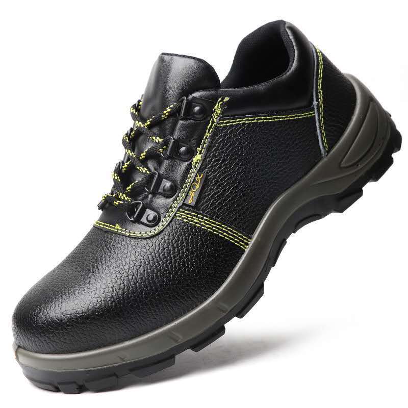 2023 Steel Toe Shoes Men Safety Leather Boots Shoes For Ladies