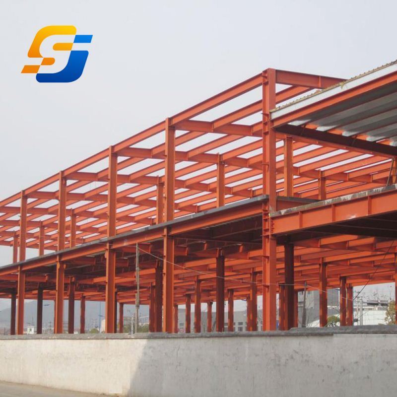 Steel Prefab Portable Designs Construction Car Garage, Two Story Steel Structure Workshop