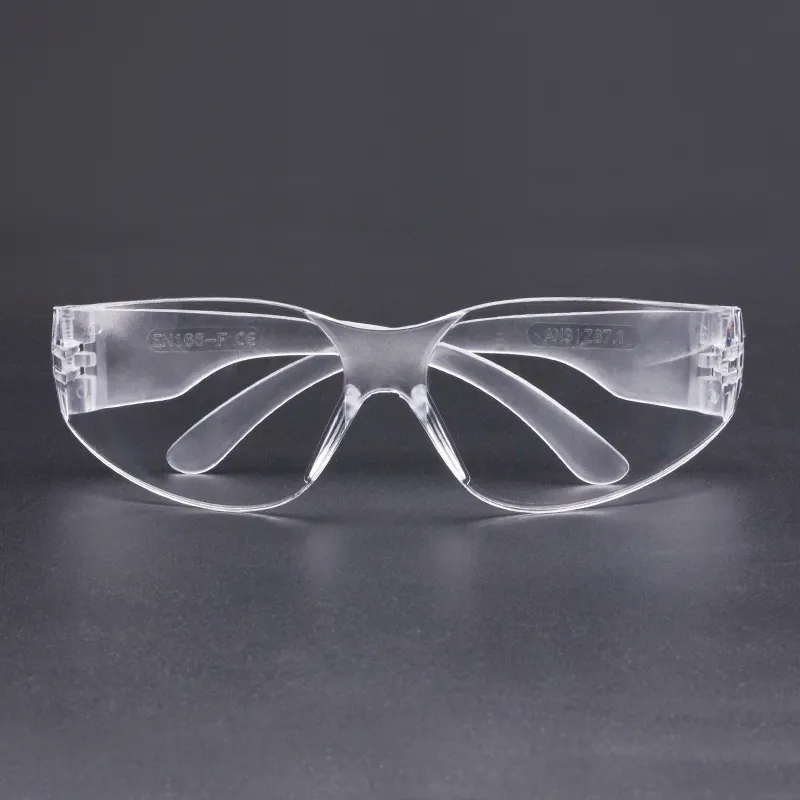 Wholesale PC transparency plastic goggle anti splash face Protection anti fog Safety construction work  Glasses