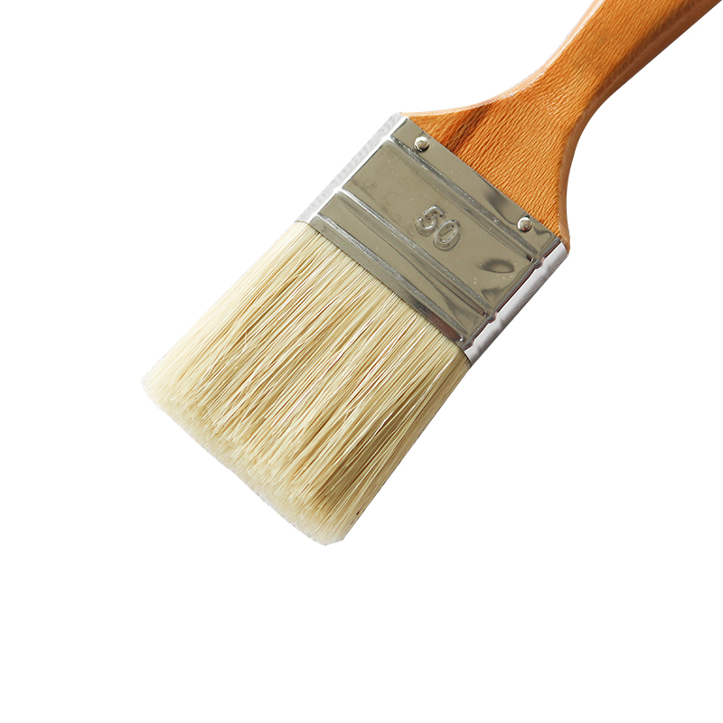 Wholesale manufacture  Chinese natural white bristle paint brush