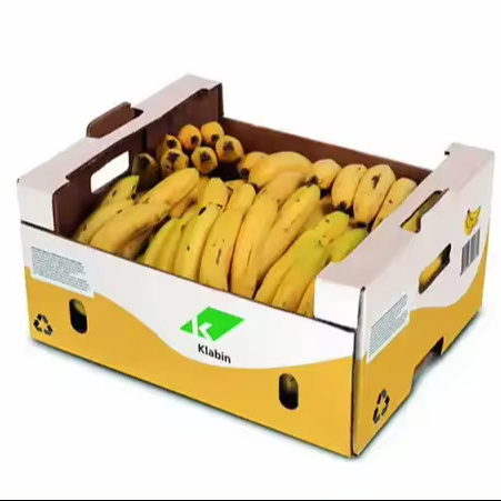 Custom Designs Logo Factory Price Rigid Corrugated Strong Eco Friendly Watermelon Banana Mango Packing Boxes