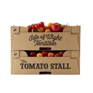 Customized Factory Cheap Price Heavy Duty Corrugated Carton Fresh Fruit Packing Box