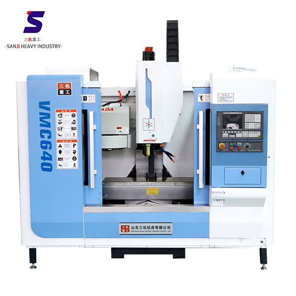 SANJI Vertical Milling Vmc1160 Vmc Centre Fanuc 4 Axis Cnc Vertical Machining Center Fresadora Cnc 3 Axis Cnc Milling Machine