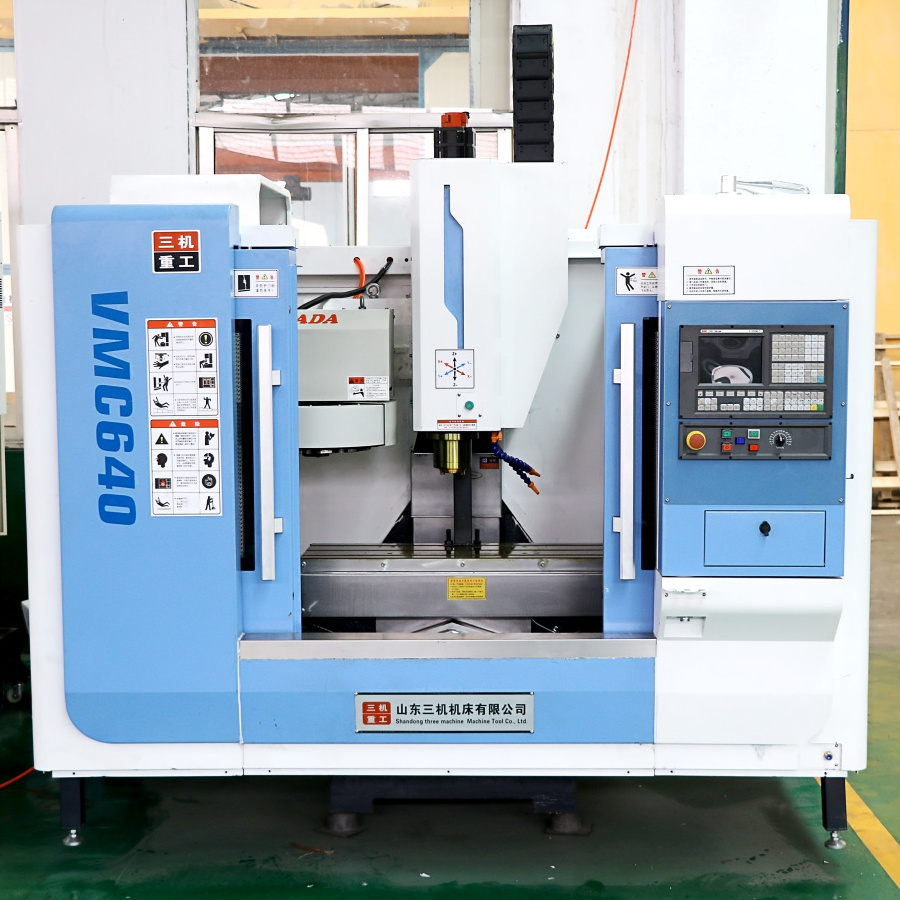 SANJI Vertical Milling Vmc1160 Vmc Centre Fanuc 4 Axis Cnc Vertical Machining Center Fresadora Cnc 3 Axis Cnc Milling Machine